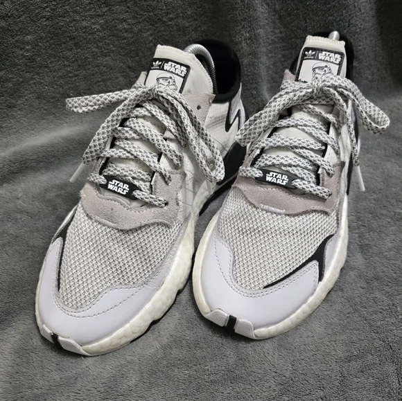 adidas gazelle silver green womens Adidas Men's Nite Jogger Silver Metallic